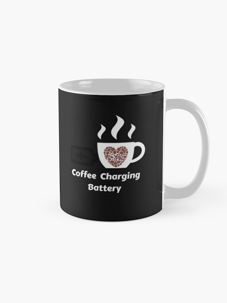 Coffee Charging Battery Coffee Mug by booleem