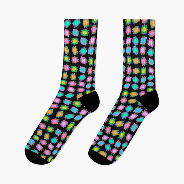 Item preview, Colorful Abstract Geometric Shapes Star Pattern designed and sold by mrtraz.