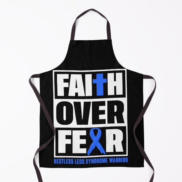 Item preview, Faith Over Fear Restless Legs Syndrome Awareness designed and sold by Gillosina.