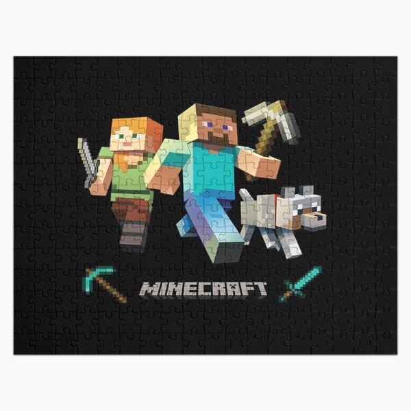 Minecraft Jigsaw Puzzles Redbubble