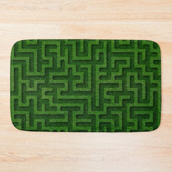 Item preview, Green Maze Art Print designed and sold by ThreadsByCampion.