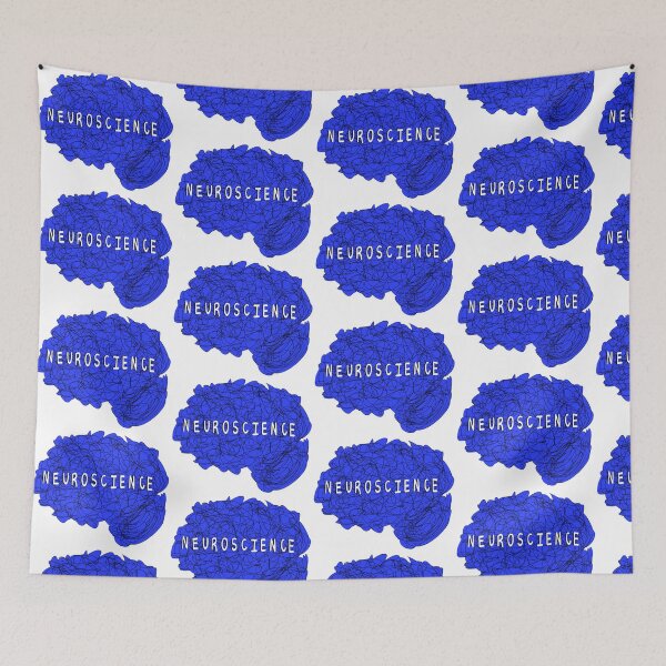Item preview, Blue Neuroscience Psychology Brain designed and sold by hopecope.