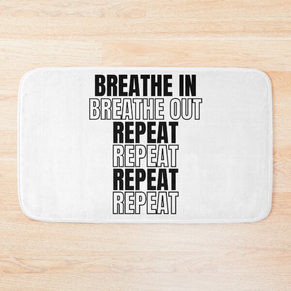 Item preview, Breath In Breath Out Repeat - for dark items designed and sold by 133DandC.