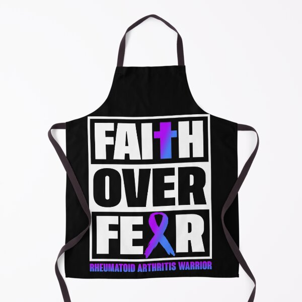 Item preview, Faith Over Fear Rheumatoid Arthritis Awareness designed and sold by Gillosina.