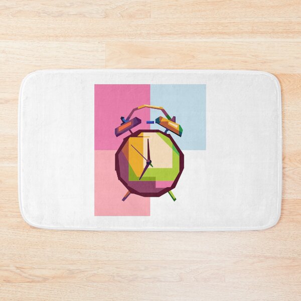 Item preview, Reloj despertador PopArt WPAP designed and sold by Rizky Dwi Aprianda.