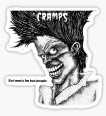Bad music for Bad people Sticker