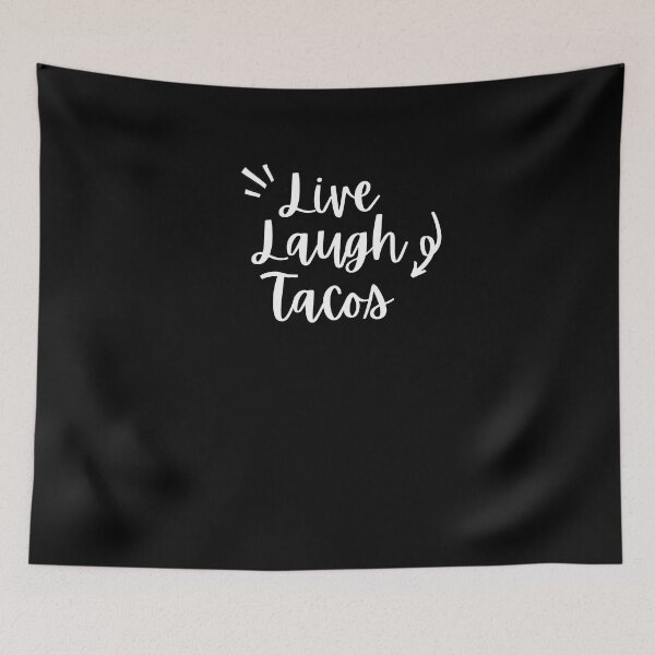 Item preview, Live, Laugh, Tacos designed and sold by StickerPolitics.