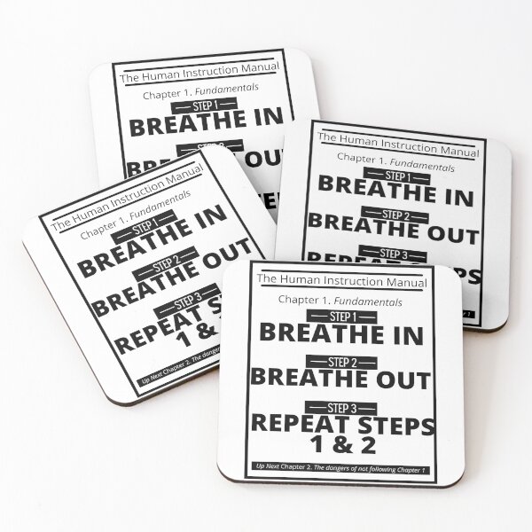 Item preview, Breathe In Breathe Out Repeat V2 designed and sold by 133DandC.