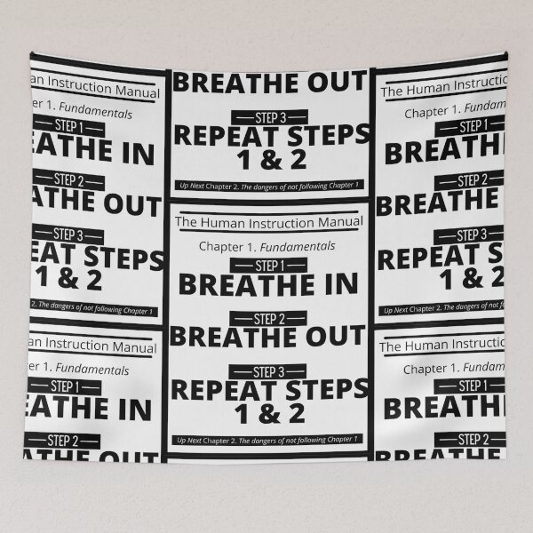 Item preview, Breathe In Breathe Out Repeat V2 designed and sold by 133DandC.