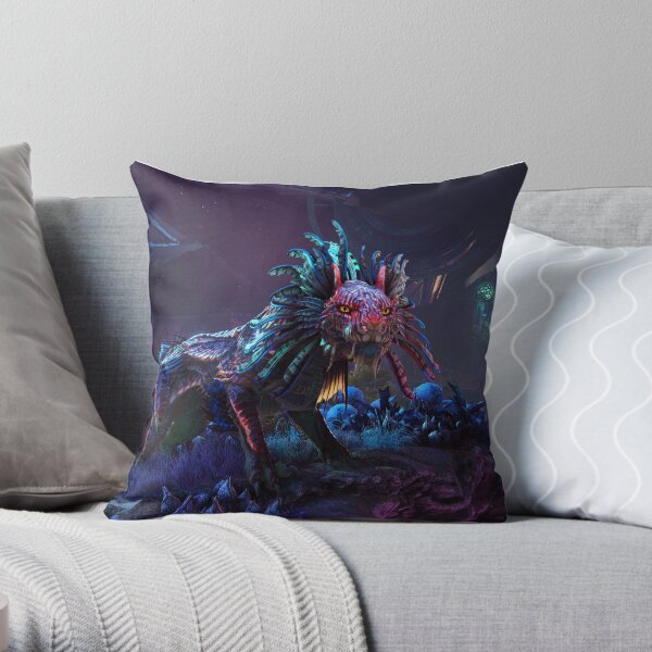 Genesis Part 2 Rockwell's Garden Throw Pillow