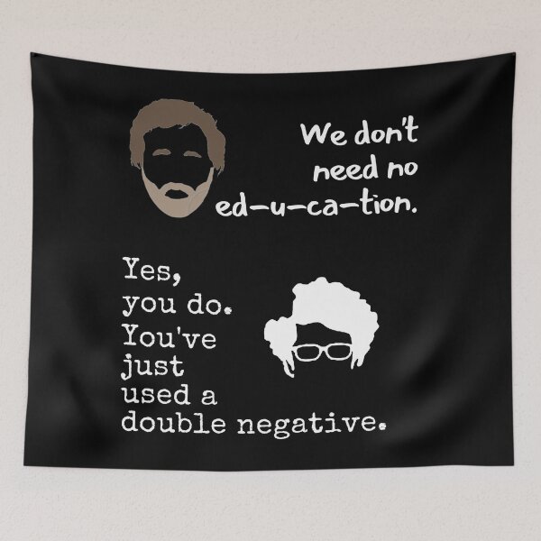Item preview, You Just Used a Double Negative (The IT Crowd) designed and sold by StrideOrDie.
