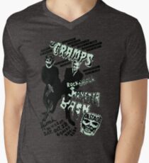 The Cramps - Concert Poster Men's V-Neck T-Shirt