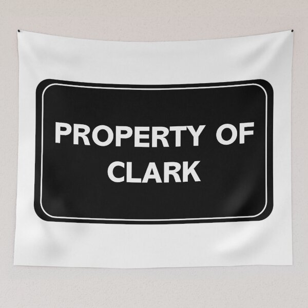 Item preview, Property of Clark designed and sold by wessica.