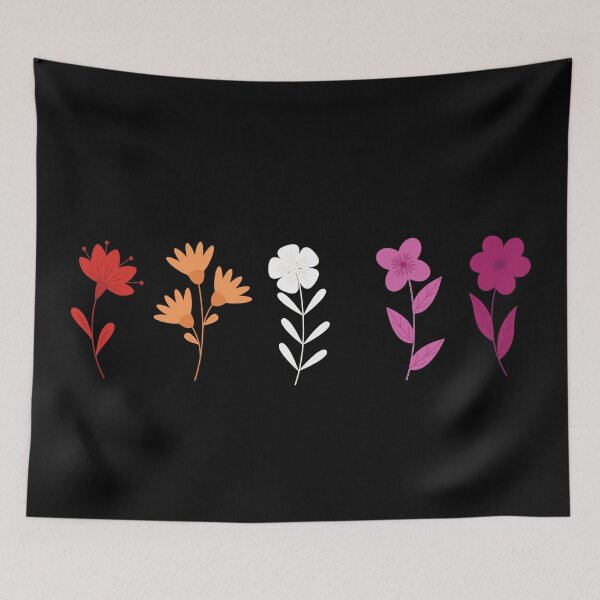 Item preview, Lesbian Pride Flowers Gift, Proud Gay Woman, Lesbian Gender Identity Pride, Lesbianism LGBT+ designed and sold by ArtsyloShop.