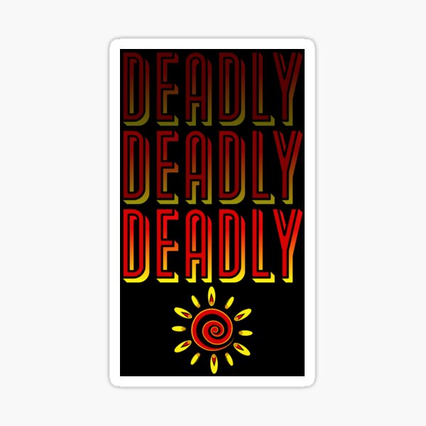 Item preview, Deadly, Deadly, Deadly designed and sold by Kestrelle.