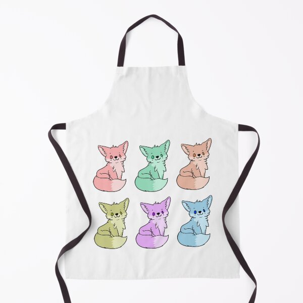 Item preview, pastel foxes designed and sold by emmie orourke.
