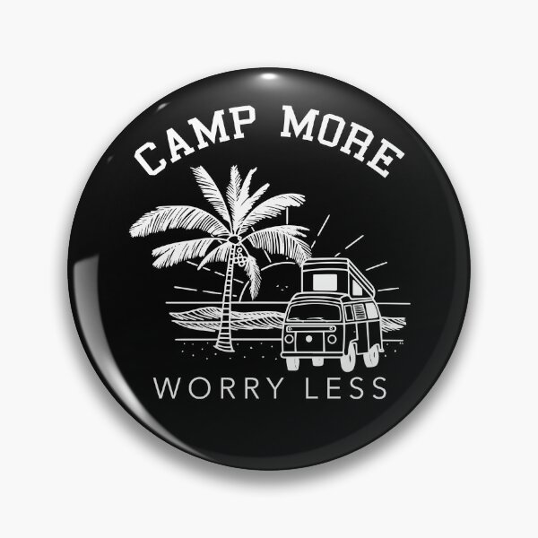 Item preview, Camp More Worry Less Camping Lover Gift Outdoor Mom Dad designed and sold by ZimbomDesigner.