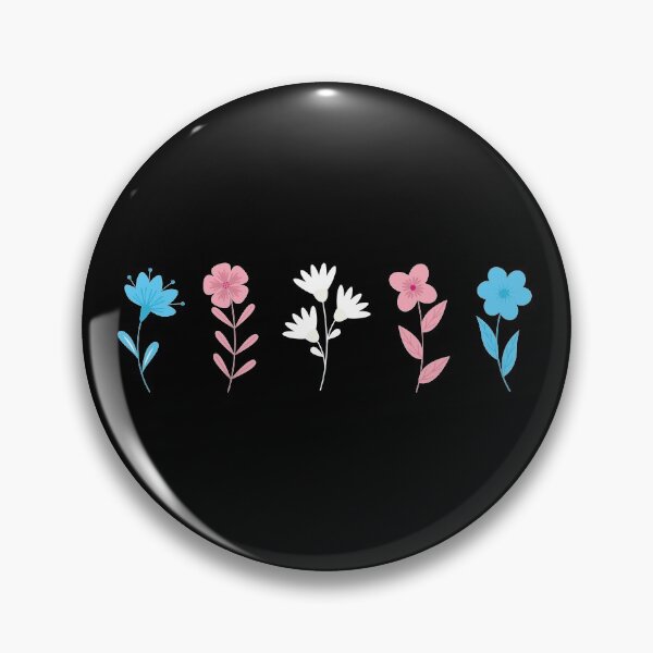 Artikelvorschau, Trans Pride Flowers Gift, Proud Transgender Transsexual, Transvestite Gender Identity Pride, Transvestism LGBT+ entworfen und verkauft von ArtsyloShop.