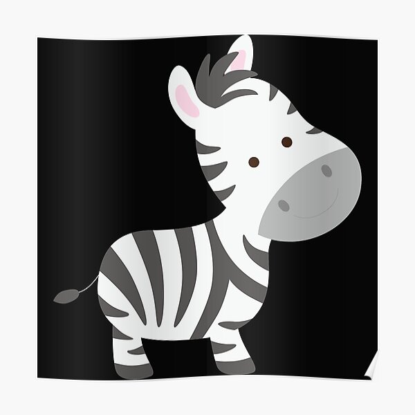 Poster Banksy Zebra Redbubble