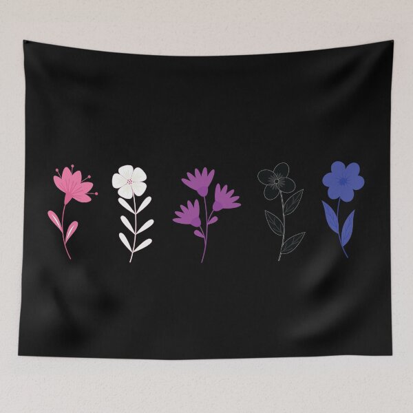 Item preview, Genderfluid Pride Flowers Gift, Proud Gender fluidity, Gender fluid Identity Pride, Genderfluidity LGBT+ designed and sold by ArtsyloShop.