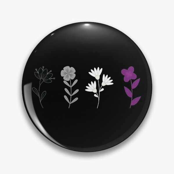 Item preview, Ace Asexual Flowers Gift, Proud Asexual, Demisexual Greysexual Gender Identity Pride, Asexuality LGBT+ designed and sold by ArtsyloShop.