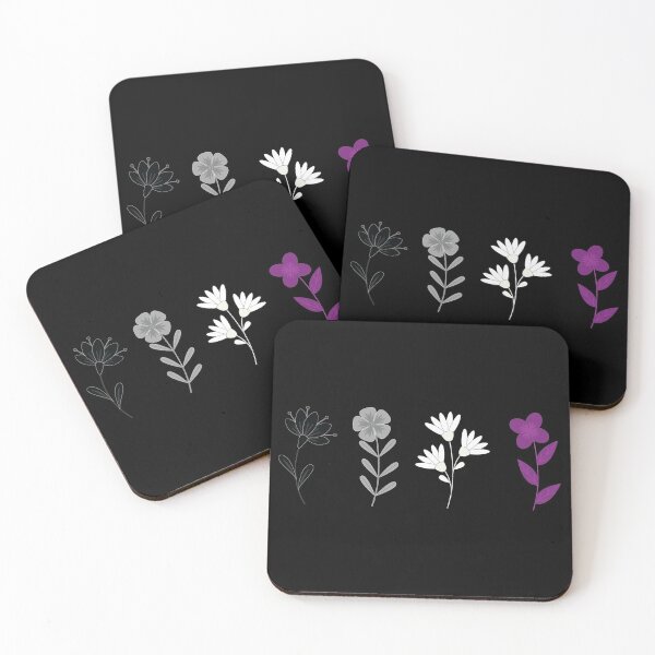 Item preview, Ace Asexual Flowers Gift, Proud Asexual, Demisexual Greysexual Gender Identity Pride, Asexuality LGBT+ designed and sold by ArtsyloShop.