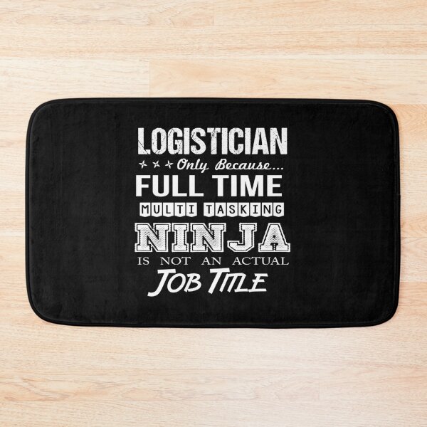 Item preview, Logistician T Shirt - Multitasking Ninja Job Gift Item Tee designed and sold by bramlettaw.