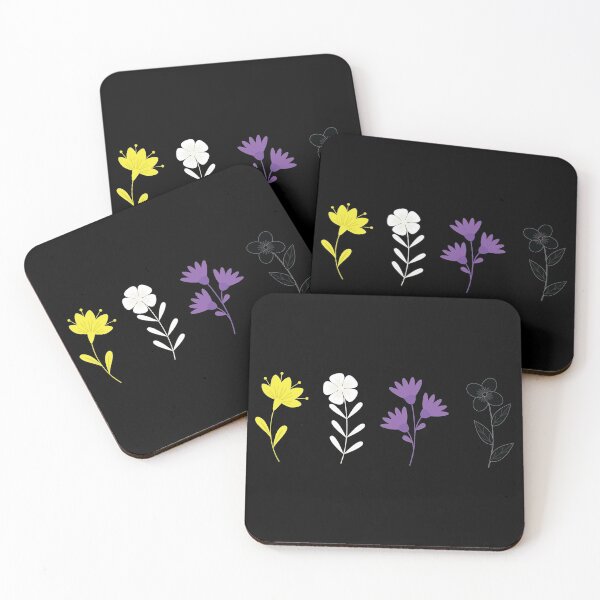 Item preview, Non Binary Flowers Gift, Proud Nonbinary, Non binary Gender Identity Pride, Non-binary LGBT+ designed and sold by ArtsyloShop.