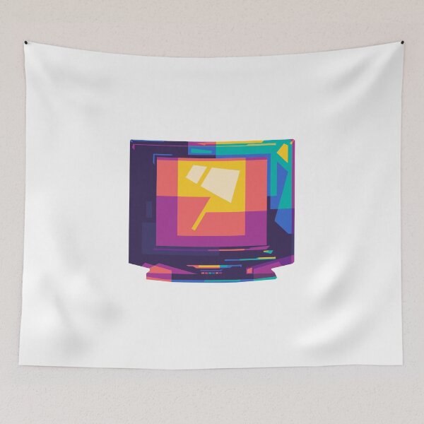 Item preview, Viejo TV WPAP PopArt designed and sold by Rizky Dwi Aprianda.