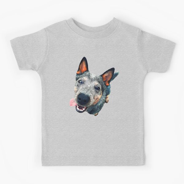 Blue Heeler Australian Cattle Dog Kids T Shirt for Sale by Elarex Redbubble