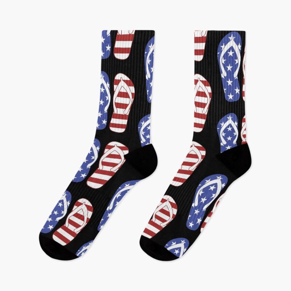 Item preview, 4th of July Patriotic Sandals - Independence Day designed and sold by NDS-Merch.