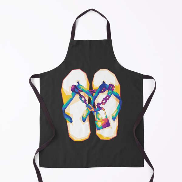 Item preview, WPAP PopArt Flip Flops designed and sold by Rizky Dwi Aprianda.