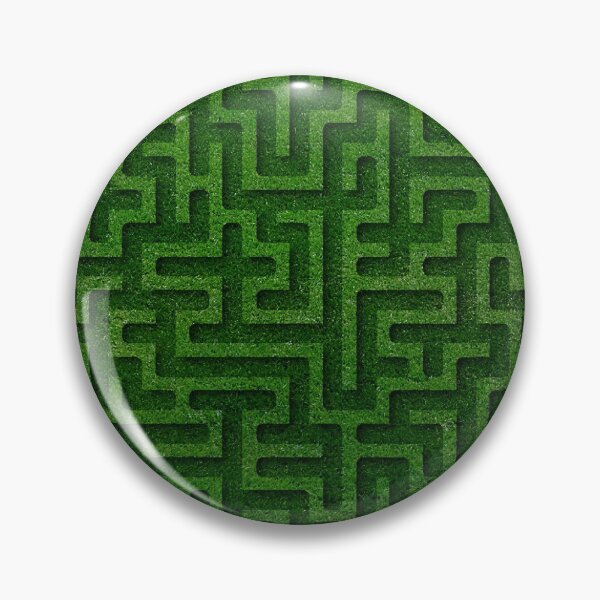 Item preview, Green Maze Art Print designed and sold by ThreadsByCampion.