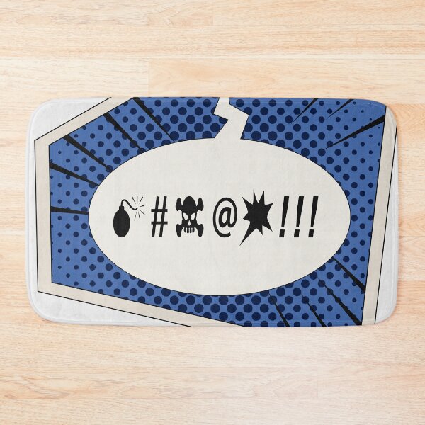 Item preview, Comic Balloon Dirty Word designed and sold by RPMELO.