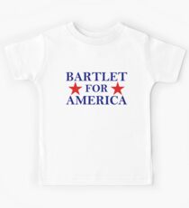Bartlet für Amerika Kinder T-Shirt