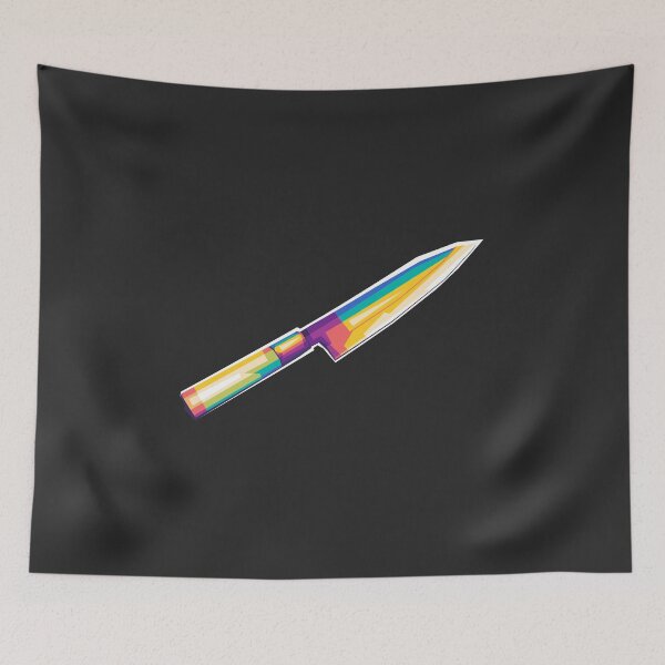Item preview, Cuchillo de cocina WPAP PopArt designed and sold by Rizky Dwi Aprianda.