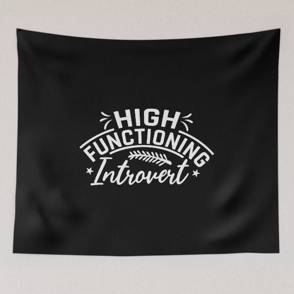 Item preview, High functioning introvert designed and sold by pnkpopcorn.