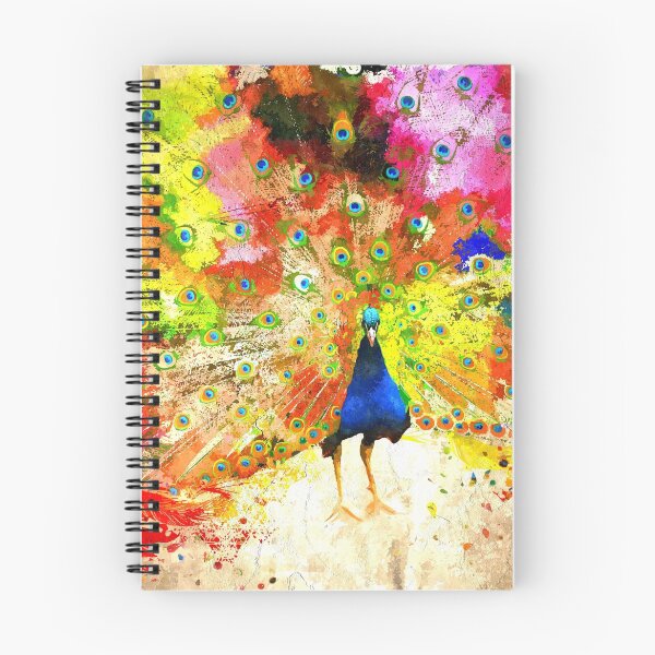 Item preview, Pavo Grunge Watercolor designed and sold by Daniel Janda.