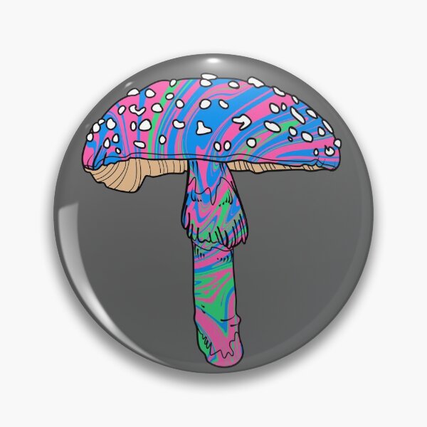 Artikelvorschau, Polysexual Pride Tie Dye Pilz entworfen und verkauft von NerdyCupcake559.