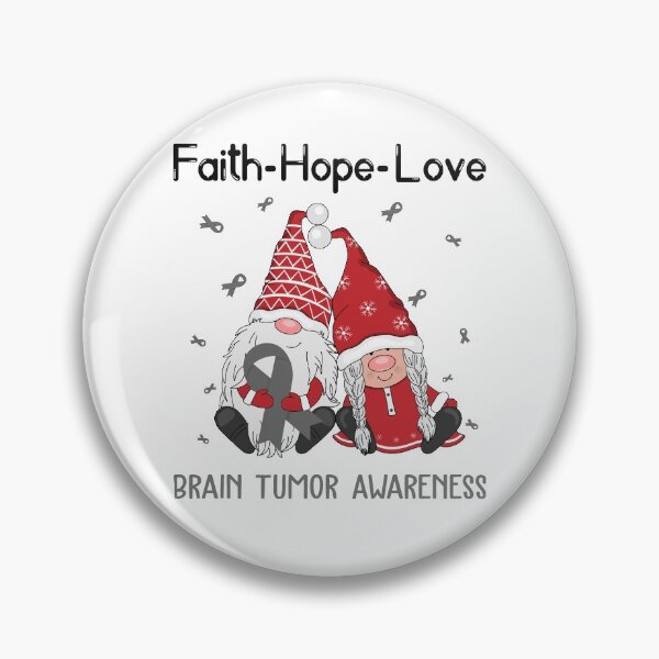 Item preview, Faith Hope Love Brain Tumor Awareness designed and sold by Sabfit.