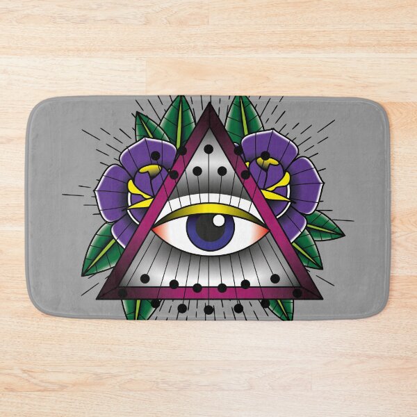 Item preview, All-seeing eye tattoo style designed and sold by Rafael Franklin.
