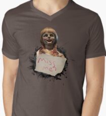 Annabelle the Doll Men's V-Neck T-Shirt