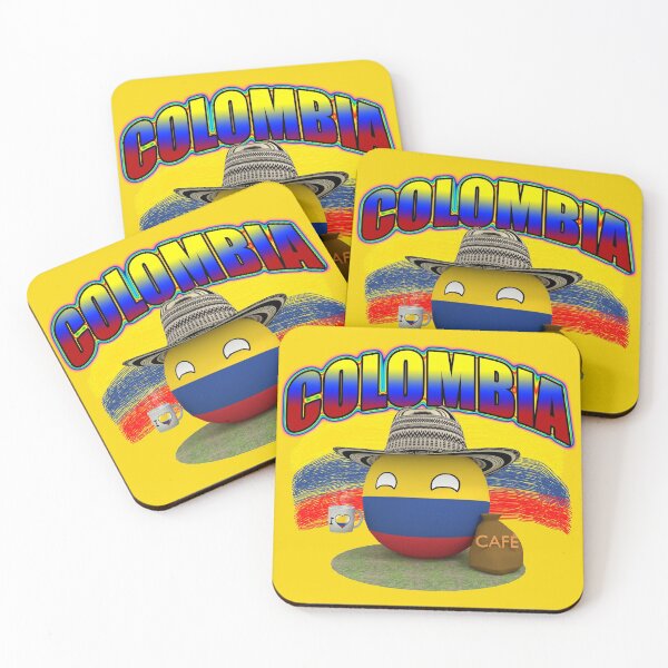 Item preview, Colombiaball designed and sold by Countryballs3D.