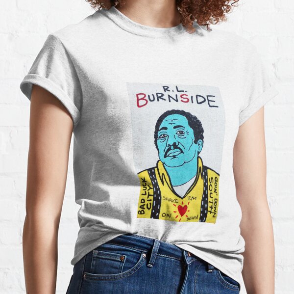 R.L. Burnside Blues Folk Art Classic T-Shirt