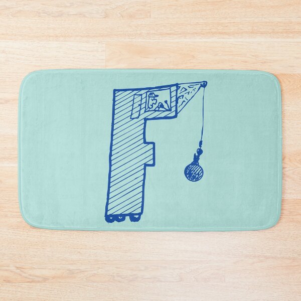 Item preview, Moving letter Initial Monogram F designed and sold by Rajeev  Singh.