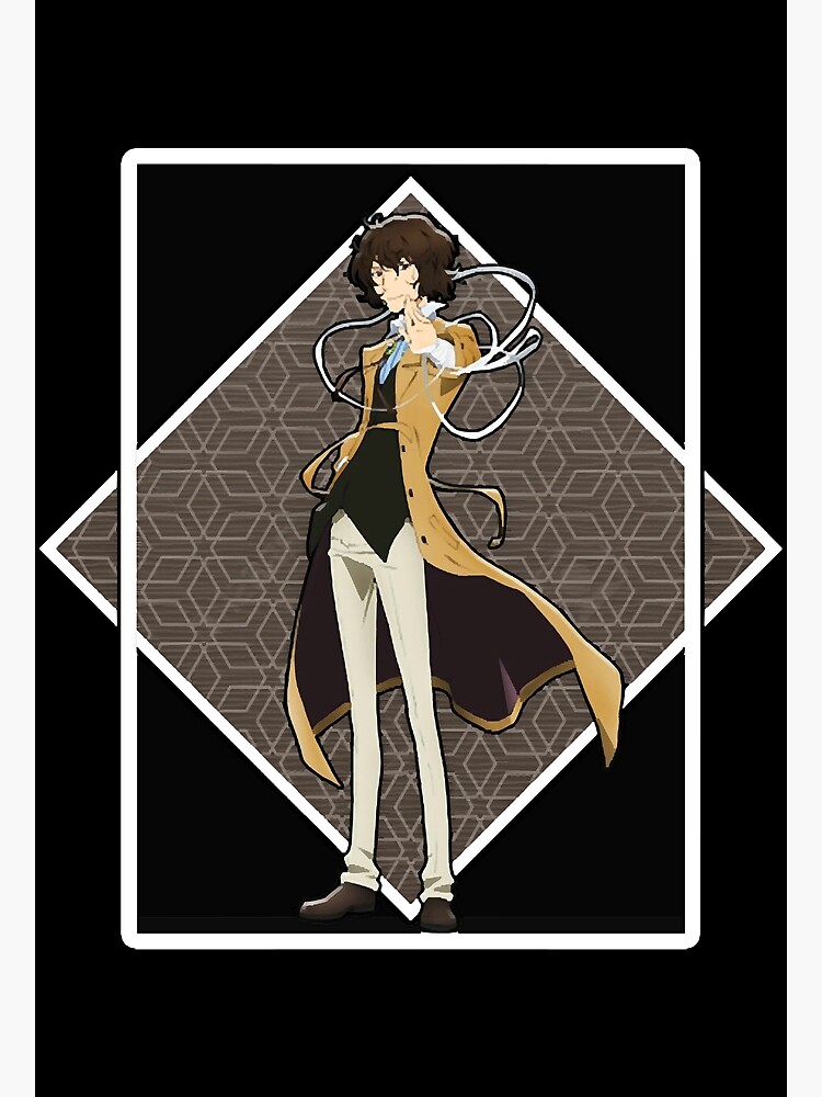 Osamu Dazai W Box Poster For Sale By Miamin95 Redbubble