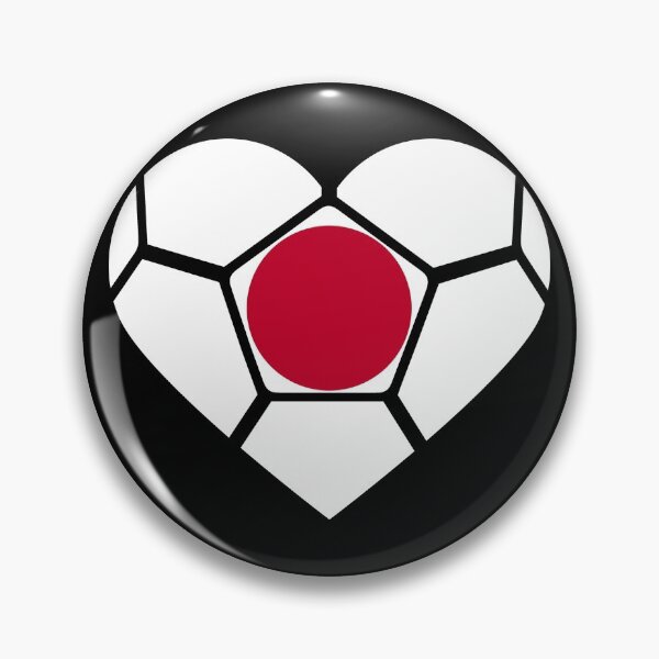 Item preview, I Heart Japan Football / Soccer Flag Graphic designed and sold by iheartsport.