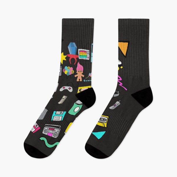 Item preview, 80s Retro Vintage Design With Geometric Shapes designed and sold by delohill.