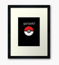 Pokemon Framed Print