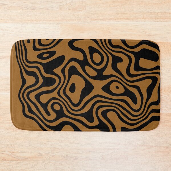 Item preview, Contour design - black and brown designed and sold by rahilvalani.